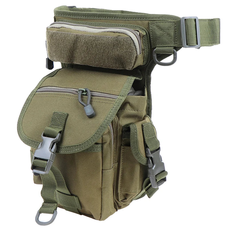 Nylon/Oxford Waist Thigh Drop Leg Bag for Motorcycle Riding