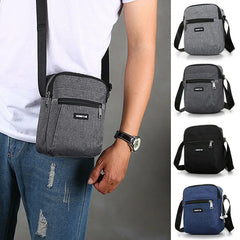 Waterproof Men's Messenger Bag Cross Body Shoulder Bag Short Trip Travel