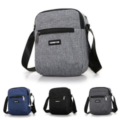 Waterproof Men's Messenger Bag Cross Body Shoulder Bag Short Trip Travel