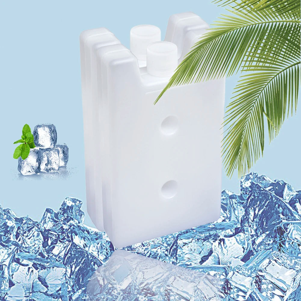 2/4pcs Portable Ice Blocks Stay Fresh Food Storage