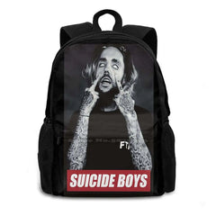 Backpack for Student School Laptop Travel Bag Suicde Boys Hip Hop Rapper