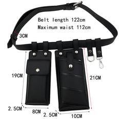 Hip Hop Women Belt Bag Streetwear PU Leather Crossbody Chest Bag Female Purse