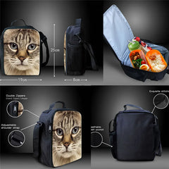 2-PCS Set Girl Bags for Kids Cartoon Storage Backpackbag Children Shoulder Bags