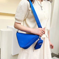 2 Pcs Crossbody Bag for Women Nylon Handbag Small Shoulder