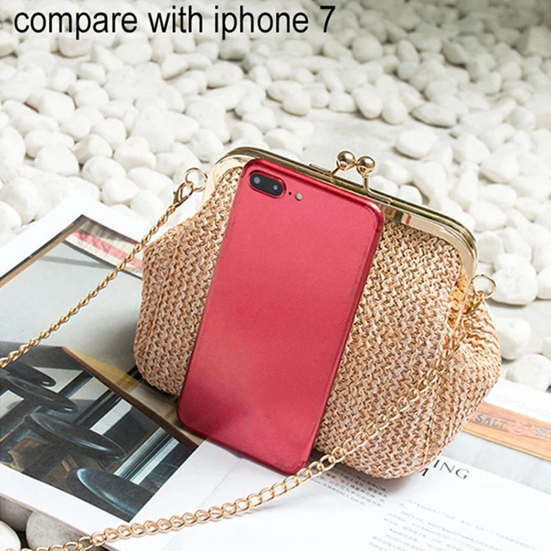 2 Pcs Small Crossbody Boho Bags For Women Evening Clutch Bags