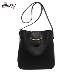 2 Pcs Vintage Small PU Leather Bucket Crossbody Bags For Women