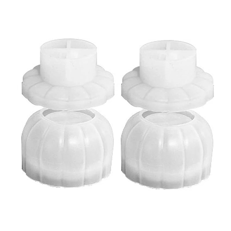 Halloween Pumpkin Jar Molds with Lid, Resin Epoxy Casting Mold