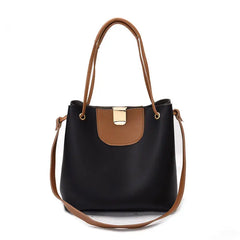 2-Piece Winter Bag Set: Tote Handbags, Shoulder Bags, Clutch Crossbody