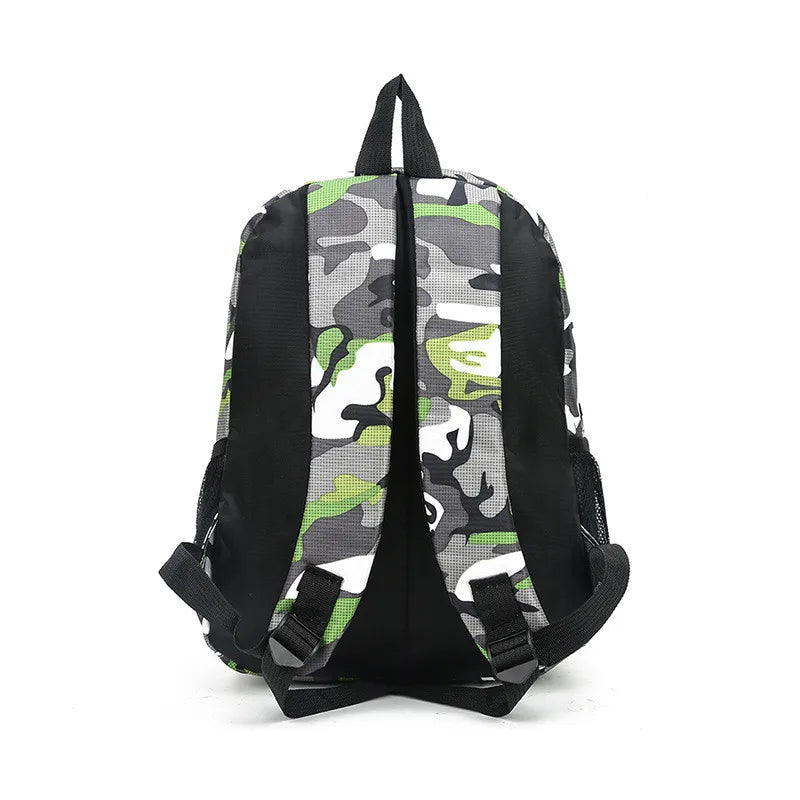 Camouflage Waterproof School Bags for Boys Girls Orthopedic Backpack