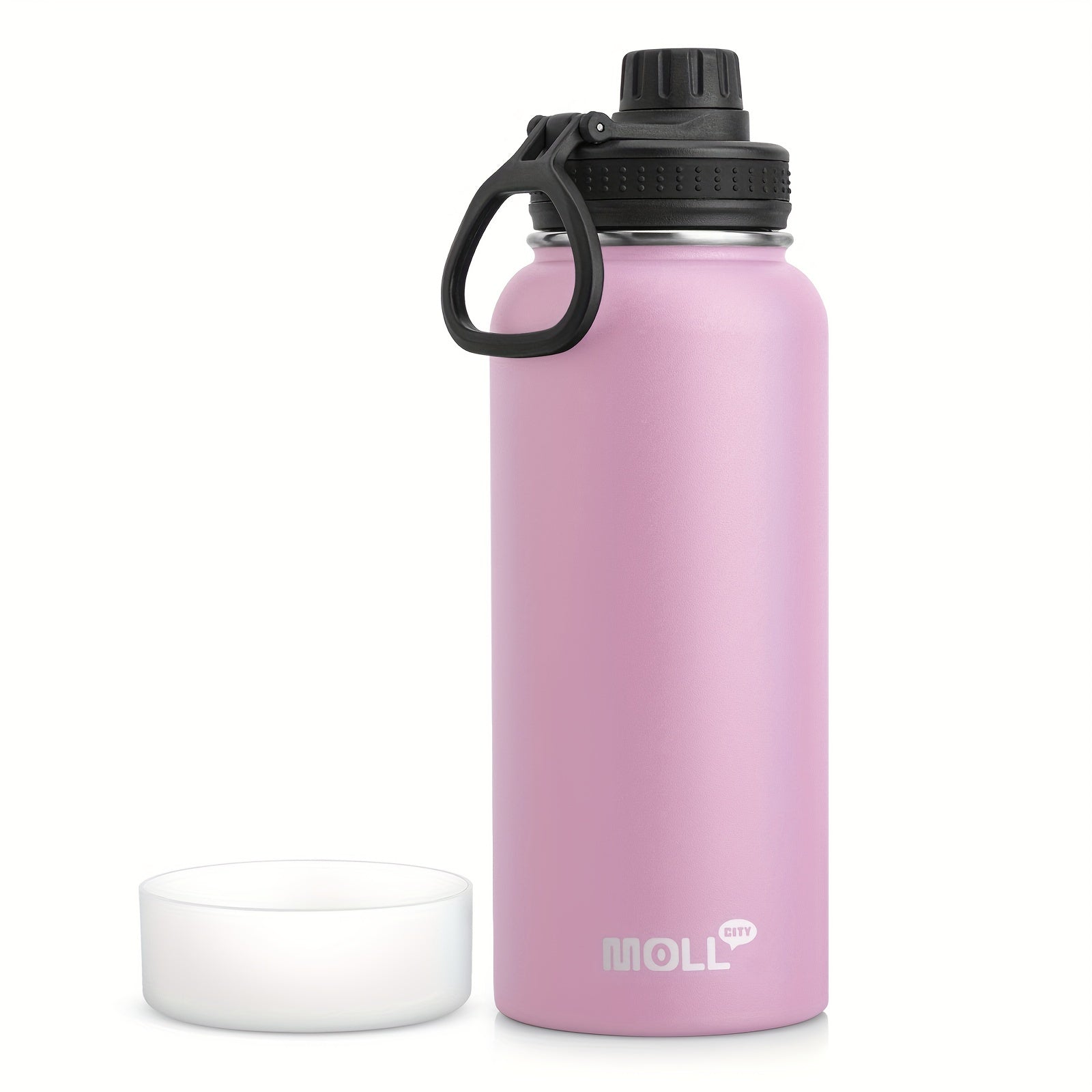 32 Oz Insulated Water Bottle Stainless Steel Wide Mouth Sport Bottle
