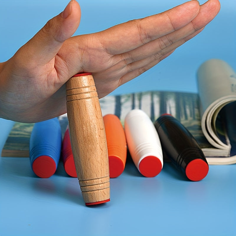 Flip Wooden Stick Decompression Toy Stress Relief Fidget Toy