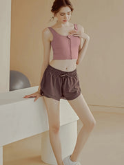 High Strength Front Zipper Sports Bra For Women