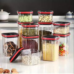 Spiral Storage Tank With Lid Sealed Freshkeeping Box