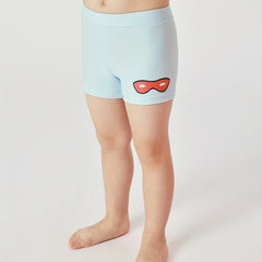 Boy's Sunscreen Boxer Swim Trunks Comfortable Swim Shorts