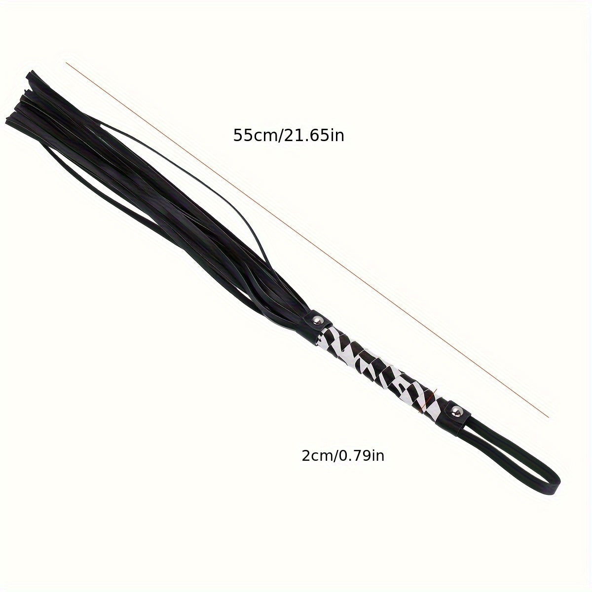 Zebra Print PU Leather Riding Crop For Equestrian Sports Durable Whip