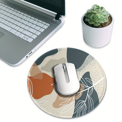 Modern Abstract Mouse Pad Office Decor Women Desk Accessories Gift Coworker