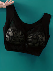 Lace Wireless Bra Comfortable & Breathable Women's Intimates