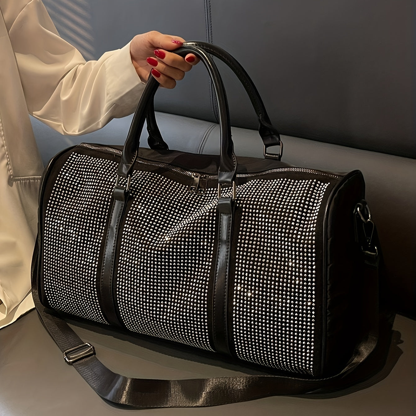 Retro Lightweight Large Capacity Travel Duffel Bag