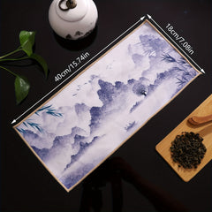 Absorbent Chinese Tea Napkin Table Mat Decorative Tea Towel