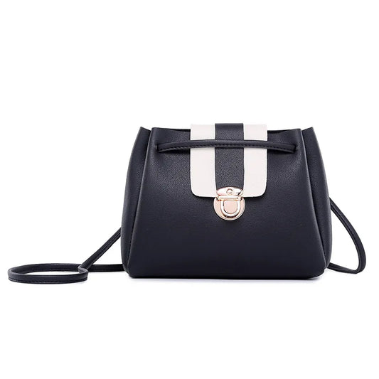 2008 Women's Retro Single Shoulder Slant Bag with Coloured Cover Lock