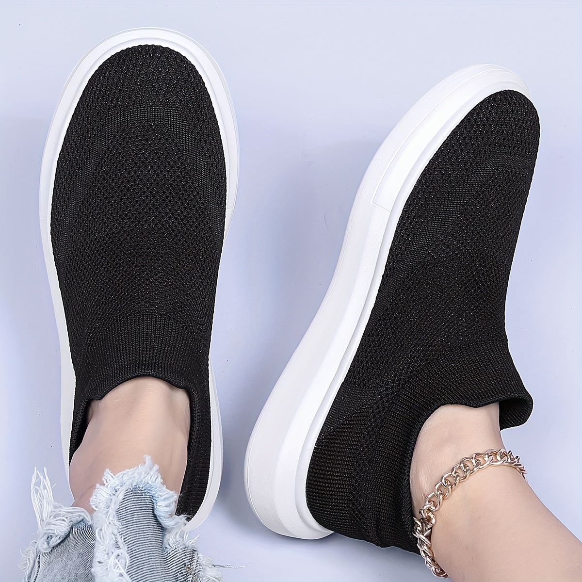 Non Slip Solid Skate Shoes Lightweight Low Top Sport Shoes