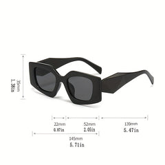Polygon Sunglasses for Women Men Anti Glare UV400