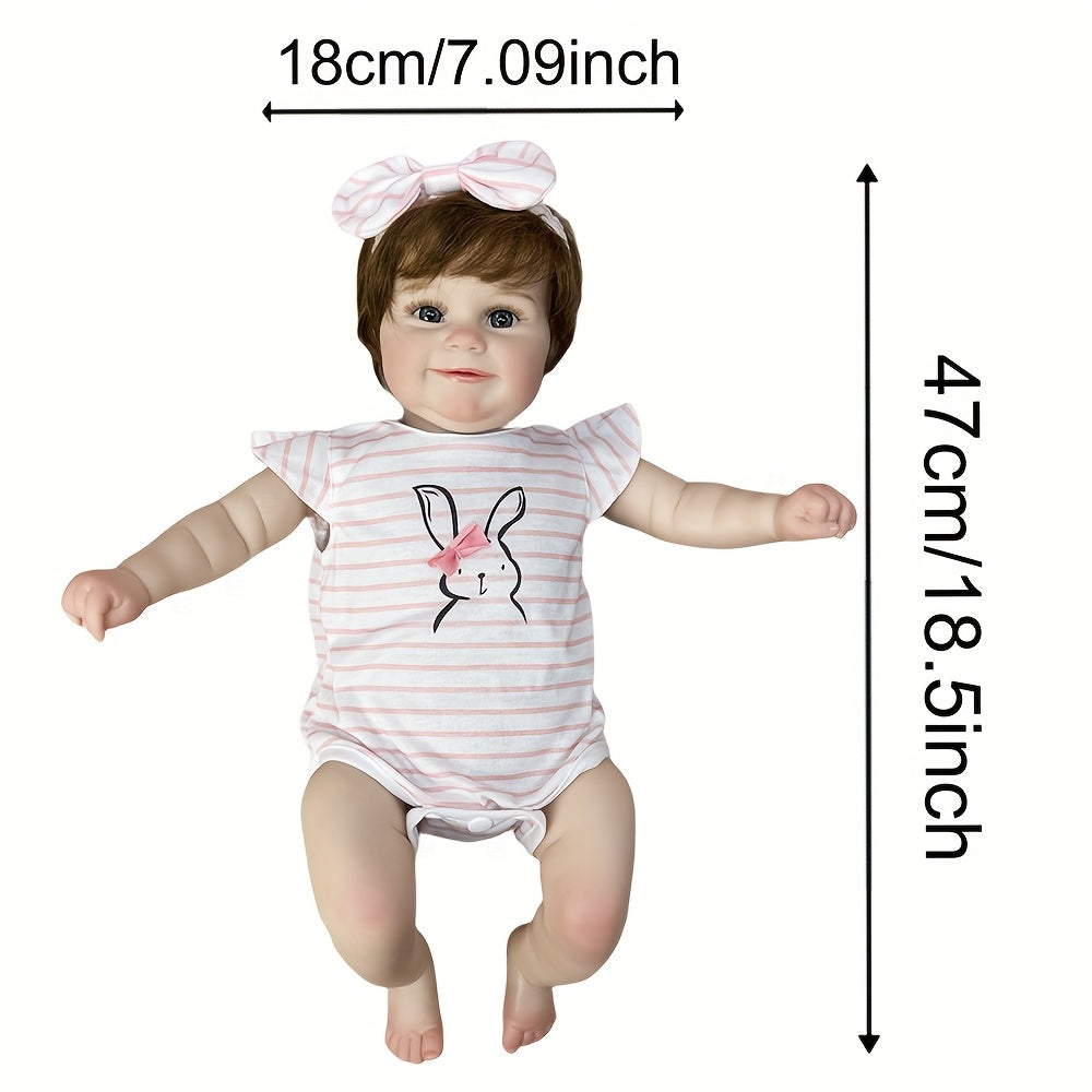 Soft Vinyl&Cloth Body Reborn Dolls - Ideal Holiday Gift for Grandsons And Gran