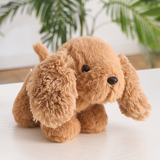 Cute Dog Plush Toys Office Decor Birthday Gift Soft Material Assorted Colors