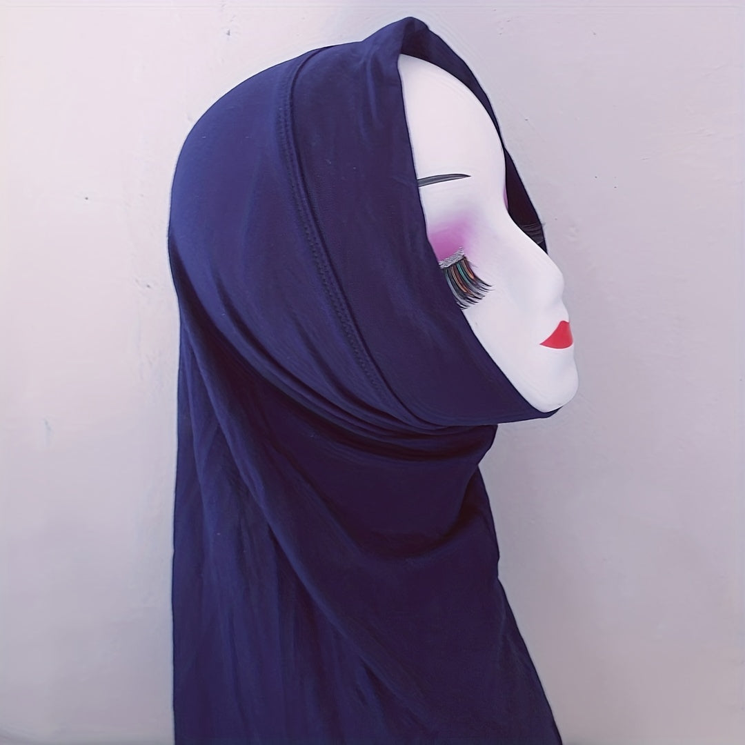Glitter Turban Hijab Soft Inner Cap Underscarf Head Wrap Bandana