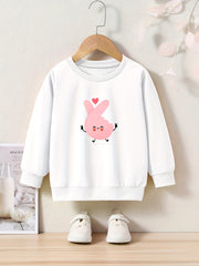 OERYUI Love Gesture Graphic Sweatshirt Kids Clothes Gift