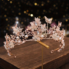 Rhinestone Crown Princess Headband Wedding Prom Hair Accessories