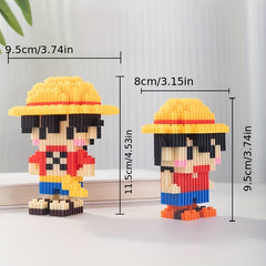 Straw Hat King Building Blocks Toys Gift For Kids