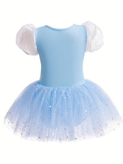 Girls Cotton Princess Tutu Ballet Leotard Dance Suit