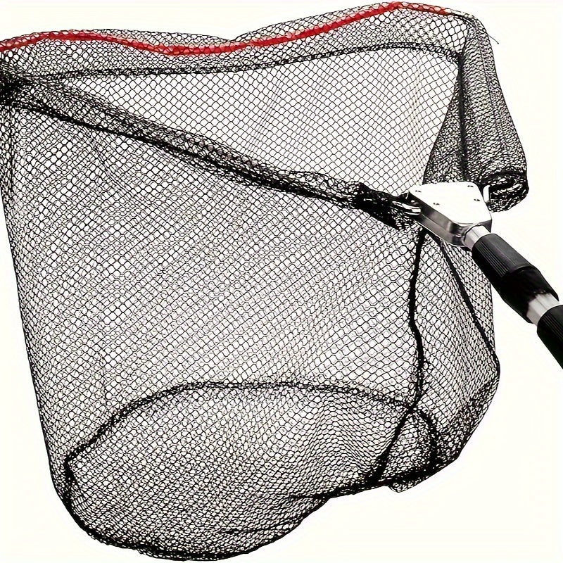 1pc Fishing Net Retractable Pole Handle Foldable Nylon Fishing Mesh Tackle