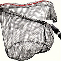 1pc Fishing Net Retractable Pole Handle Foldable Nylon Fishing Mesh Tackle