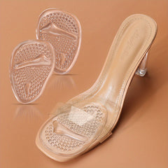2pcs Silicone Metatarsal Pads Heel Inserts Women Pain Relief