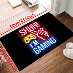 Large 3D Gaming Area Rug Machine Washable Gamepad Carpet Decoration