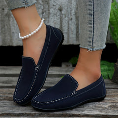 Women's Slip-On Loafers Lightweight Work Shoes