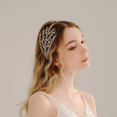 Golden Leaf Headband Hairband Party Favor Decorations