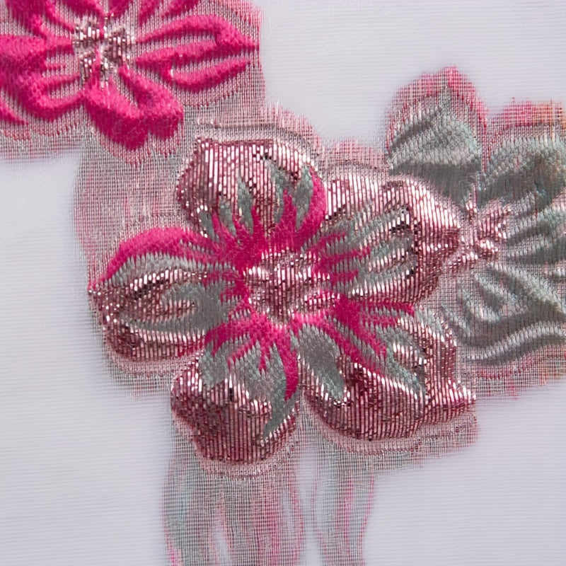 High Quality French Gilding Tulle Lace Fabric - African Brocade Jacquard Lace
