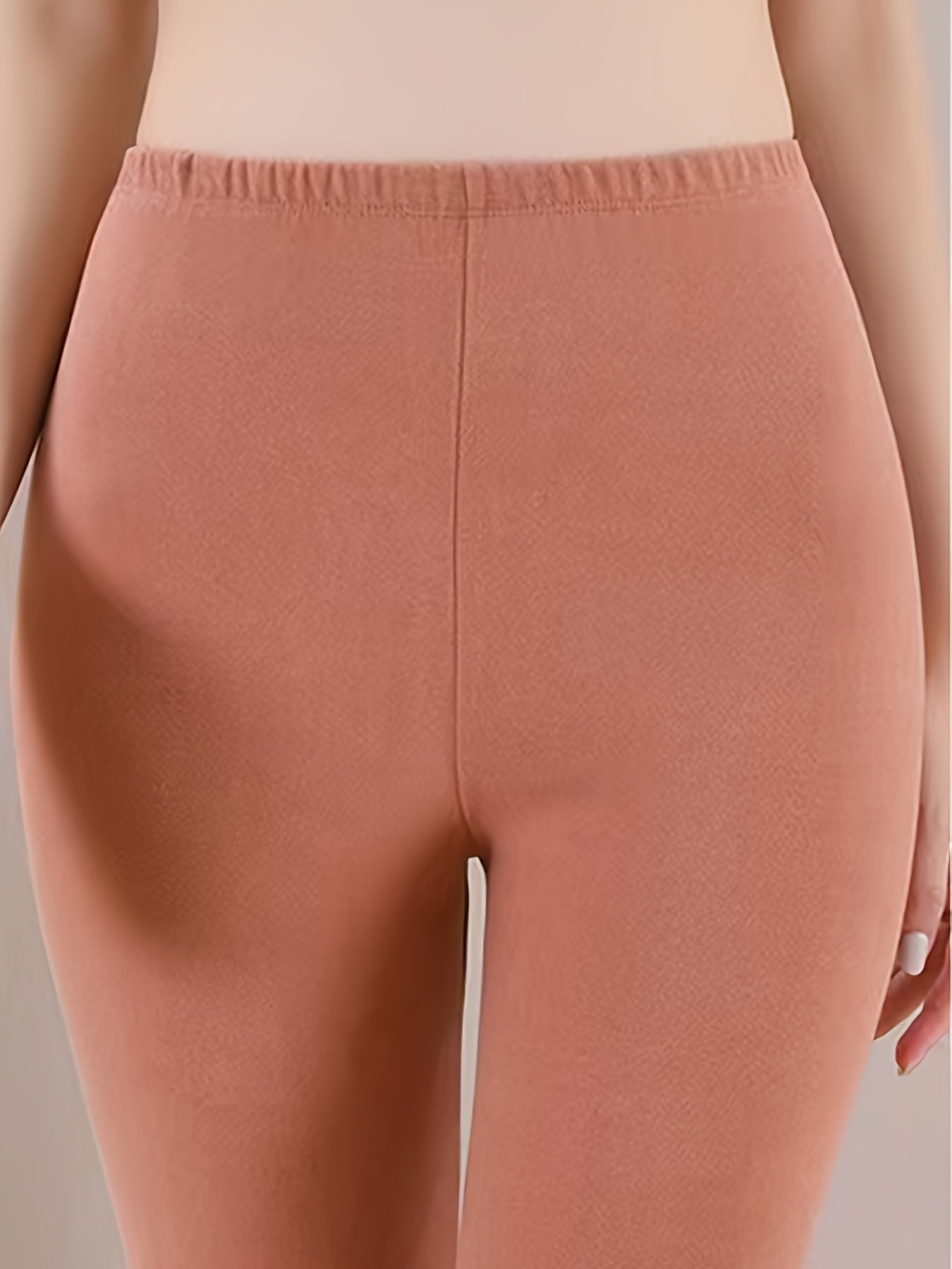 2 Pairs Thermal Pants Soft Comfy Elastic Tights Women's Lingerie