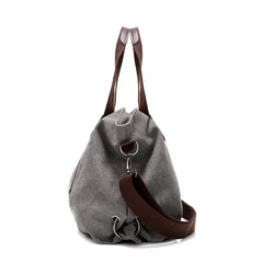 Woman Canvas Bags Casual Shoulder Bag Large Capacity Hobos Bag