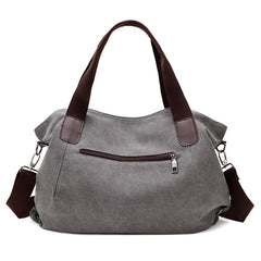 Woman Canvas Bags Casual Shoulder Bag Large Capacity Hobos Bag