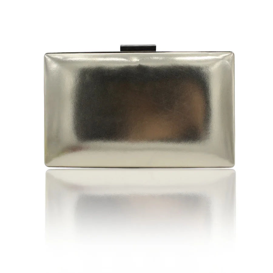 Pocket Frame Clutches Women Diamond Crown Flash Powder Bag