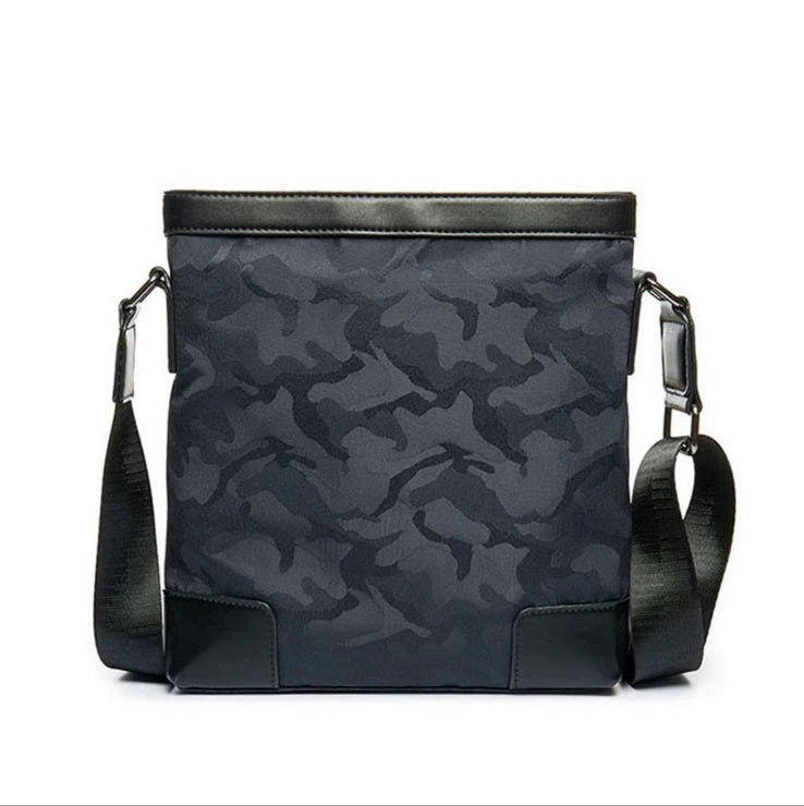 Camouflage Nylon Shoulder Bag Canvas Man's Handbag Vertical Handbags