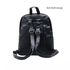 Crossten Women Backpack Pu Leather School Bags High Youth Leather Backpacks
