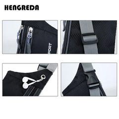 Fanny Pack Bum Bag Slim Waist Bag Waterproof with Earphone Hole