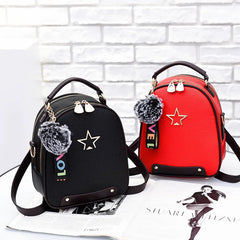 Women PU Leather Backpacks Student School Bags Lady Teenagers Travel