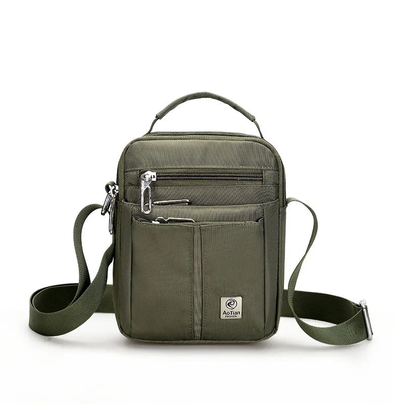Waterproof Nylon Messenger Bags Shoulder Tote Weekend Travel Handbag