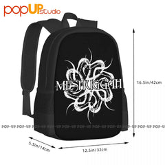 Meshuggah Mesh Spiral Backpack Large Capacity Art Print